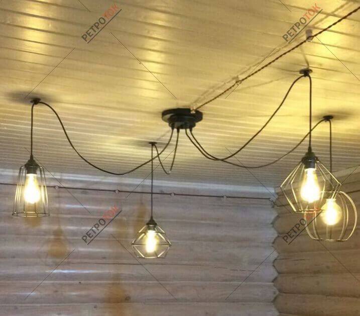 Лофт светильники под старину в интернет-магазине Ретроток