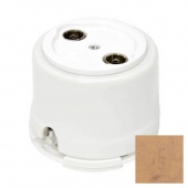 Ретро розетка ТВ, альпийский мрамор, OP.TV.ALM (KM) Salvador