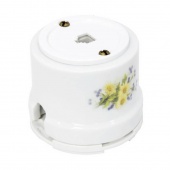 Ретро розетка телефонная, ромашка, OP.TEL.RM Salvador