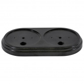 Подложка 2 местная "Арбат", с посадочным местом, венге, Interior Electric