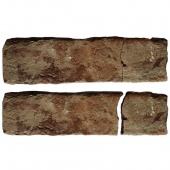 Лофт плитка со сколом (элемент ложок) "эконом" "Старый городъ" из старинного кирпича