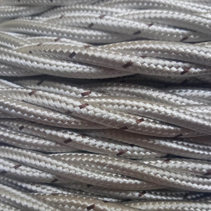 Ретро кабель витой ГОСТ 2*1.5, серебристый, FRRTX-02X1.50ARG Salcavi Industrie