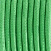 Ретро кабель электрический 2*0.75, зеленый лайм, Cab.M18 Merlotti cavi