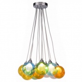 Лофт светильник подвесной Pallone, хром, A3026SP-11CC Arte Lamp