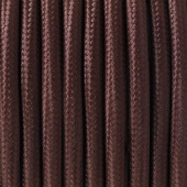 Ретро кабель электрический 2*0.75, коричневый, Cab.M13 Merlotti cavi