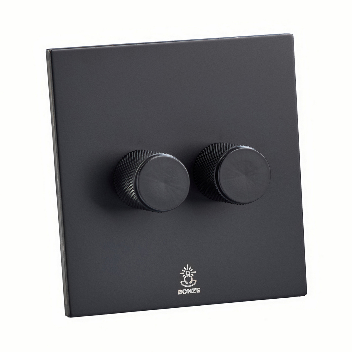 Дизайнерский выключатель диммер Aura Черный уголь, BAB2D Bonze Дизайнерский выключатель диммер Aura Черный уголь, BAB2D Bonze