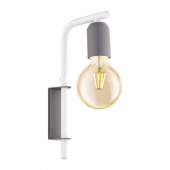 Лофт бра Adri-P, серый, белый, 49115 Eglo