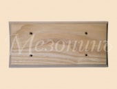 Накладка 3 местная на бревно 260 без тонировки GE72734-00 ТМ МезонинЪ