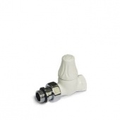 Ретро клапан запорный прямой для радиатора 1/2" белый 0342-1500VC0A S.R.Rubinetterie