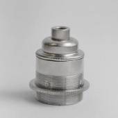 Патрон для ретро лампы с кольцом 76/1-ETN никель S. Lilley & Son