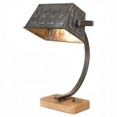 Лофт светильник настольный Kenai, серый, LSP-0511 Lussole
