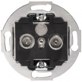 Механизм розетки TV+FM, 885300-1, LK Studio Vintage, проходной