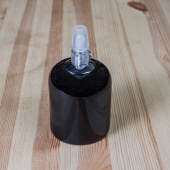 Патрон для ретро лампы M1 BLACK черный Euro-lamp