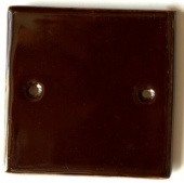 Крышка распределительной коробки темно-коричневый, N011.04.03 DerevFarfor, серия Монолит