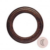 Рамка на бревно D240 мм. 1 местная, восьмерка, венге НО31ВГ240 Salvador