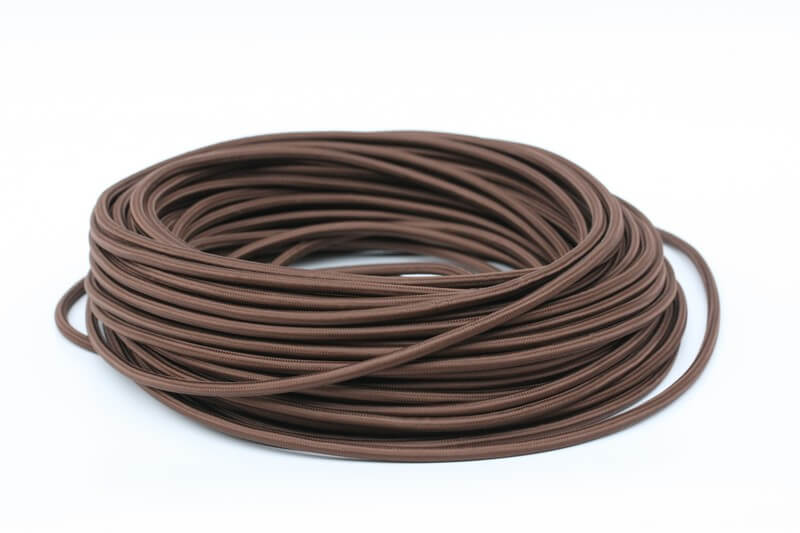Ретро кабель круглый ПВХ 2*2.5 коричневый GE70162-04 ТМ МезонинЪ