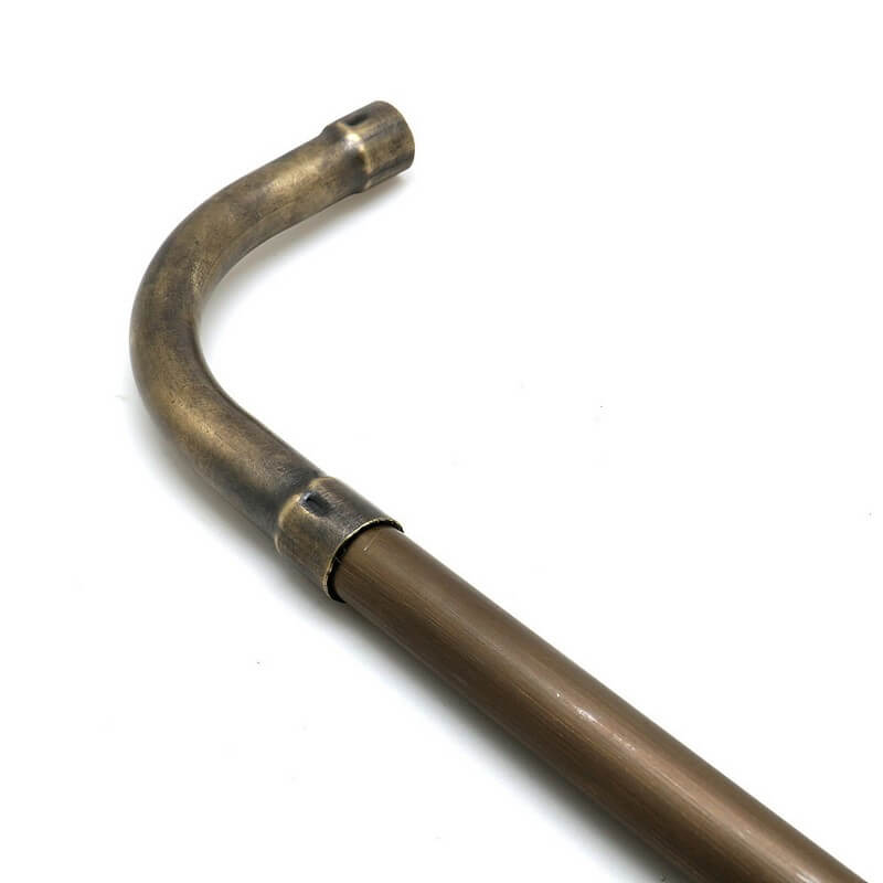 Уголок для труб 90° D16 мм., старая бронза, RLE416BRO Petrucci