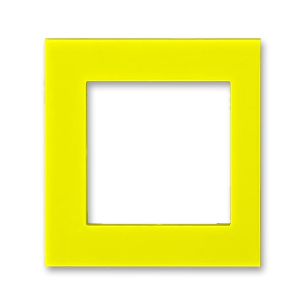 Сменная панель внешняя на многоместную рамку, желтый, 2CHH010250A8064 ABB, серия Levit