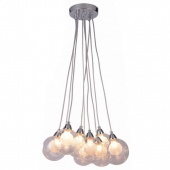 Лофт светильник подвесной Pallone, хром, A3025SP-9CC Arte Lamp