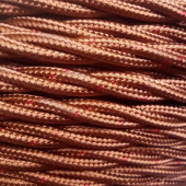 Ретро кабель витой ГОСТ 2*1.5, бронзовый, FRRTX-02X1.50BRO Salcavi Industrie