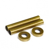 Декоративные трубки и крышки для ретро радиатора 1/2" бронза 0491-1500Z070 S.R.Rubinetterie