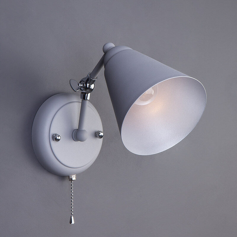 Настенный светильник в стиле лофт Nigella 70052/1 серый/серебро ЕВРОСВЕТ