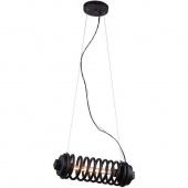 Лофт светильник подвесной, черный, LSP-9341 Lussole
