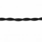 Ретро кабель витой ГОСТ 3*4, черный, PV34003 ФД КерамикЪ