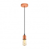 Лофт светильник подвесной Yorth, медь, 32539 Eglo