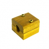 Крепление для лофт трубы D14, тик, 7380050 Villaris-loft