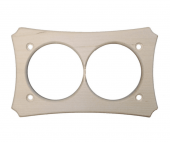 Накладка на бревно 280 мм. 2 местная, береза натуральная, НВФ280-2 DecoWood