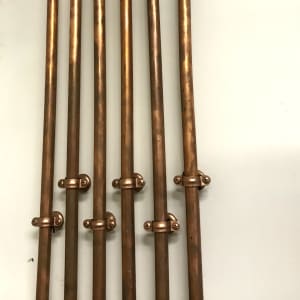 Труба для лофт проводки D18 Cupper Natural (2,5 м.), 3001825 Villaris-loft