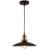 Лофт светильник подвесной, черный, LSP-9604 Lussole