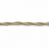 Ретро кабель витой ГОСТ 3*4, слоновая кость, PV34005 ФД КерамикЪ