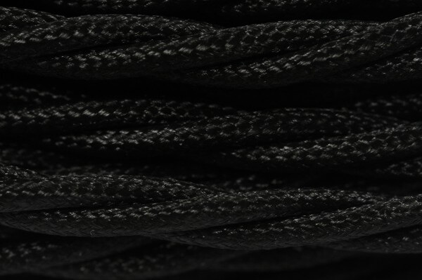 Ретро кабель витой электрический (50м) 3*1.5, черный, серия Twist, Interior Electric
