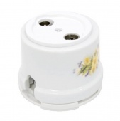 Ретро розетка ТВ, ромашка, OP.TV.RM Salvador