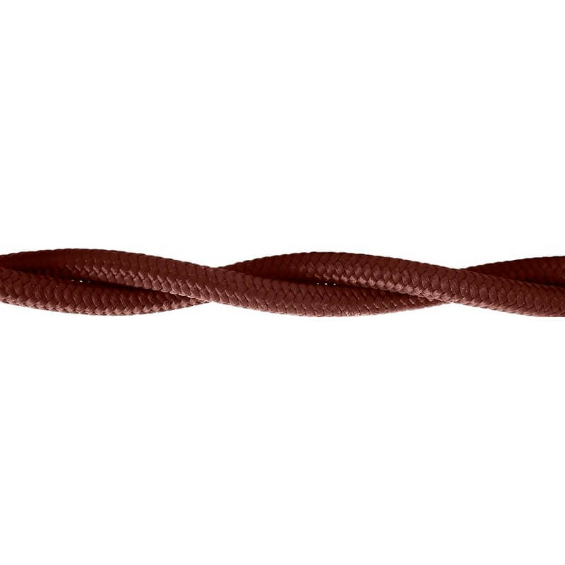 Ретро кабель витой (50 м.) 2*2.5, итальянский орех, W6452625 Werkel