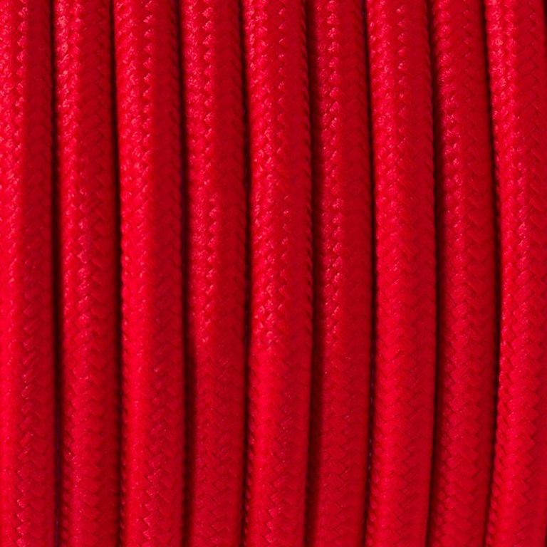 Ретро кабель электрический 2*0.75, красный, Cab.M09 Merlotti cavi