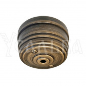 Потолочная база, круглая на 1, бронза, GE30811-36 МезонинЪ (розетка потолочная)