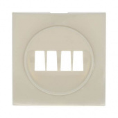 Накладка аудио-розетки, бежевый, 867401 LK Studio, серия LK60