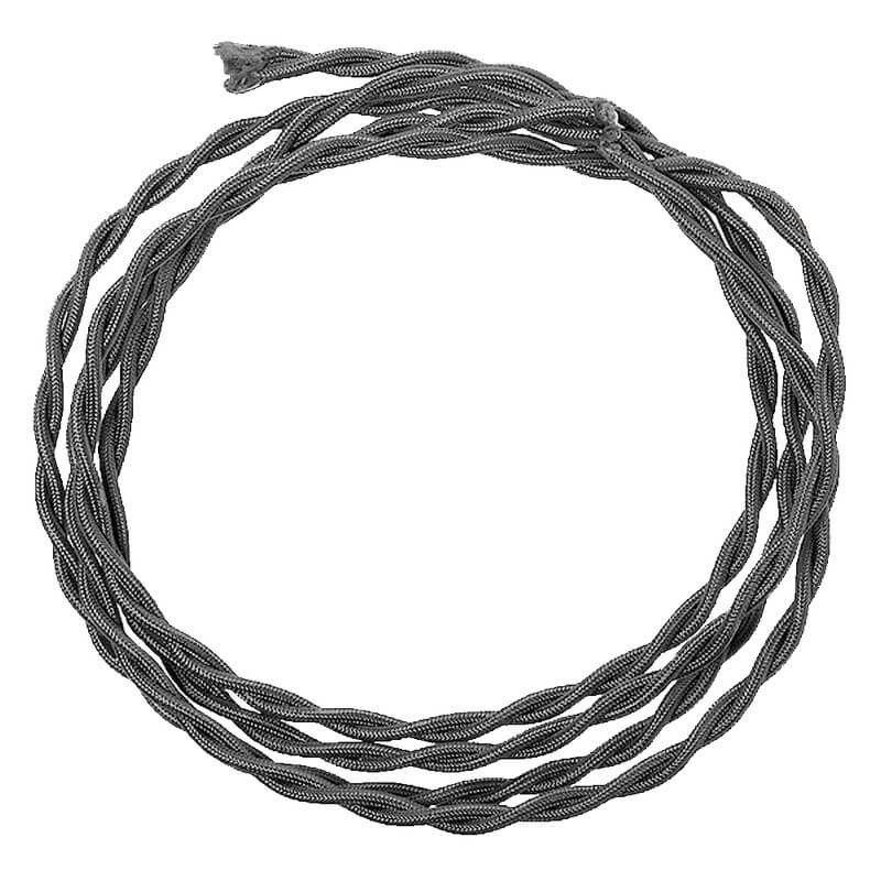 Ретро кабель электрический, графит, GRF 3*2.5 Salvador