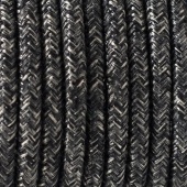 Ретро кабель электрический 2*0.75, антрацит, Cab.N03 Merlotti cavi