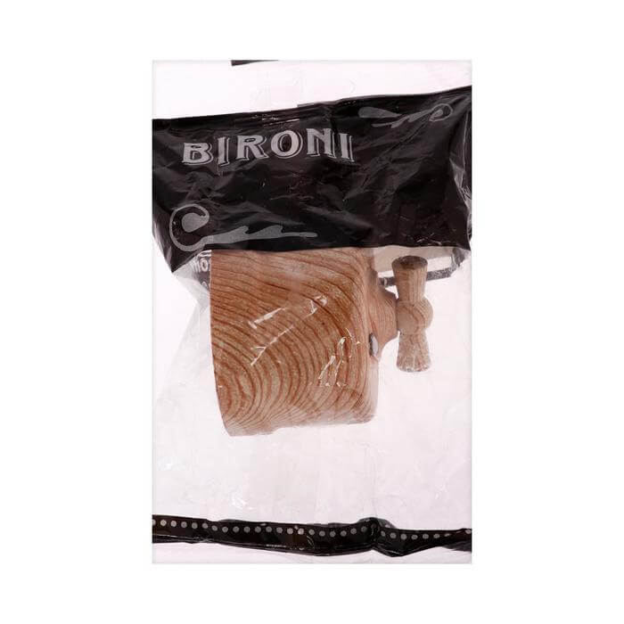 Ретро выключатель, карельская сосна, B1-202-13 BIRONI, двухклавишный
