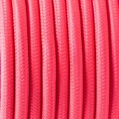 Ретро кабель электрический 2*0.75, фуксия флуоресцентный, Cab.F08 Merlotti cavi