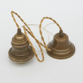 Лофт светильник подвесной Кальдо, латунь, 555 Edisel