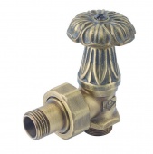 Ретро вентиль регулирующий угловой для радиатора 1/2" бронза V67310MAXX Сarlo Poletti