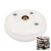 Ретро розетка телевизионная без подъемной рамки, Art-Nero, GE70321-40К (KM) ТМ МезонинЪ