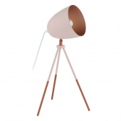 Лофт светильник настольный Chester-P, розовый, 49038 Eglo