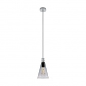 Лофт светильник подвесной Frampton 1, черный, 49154 Eglo