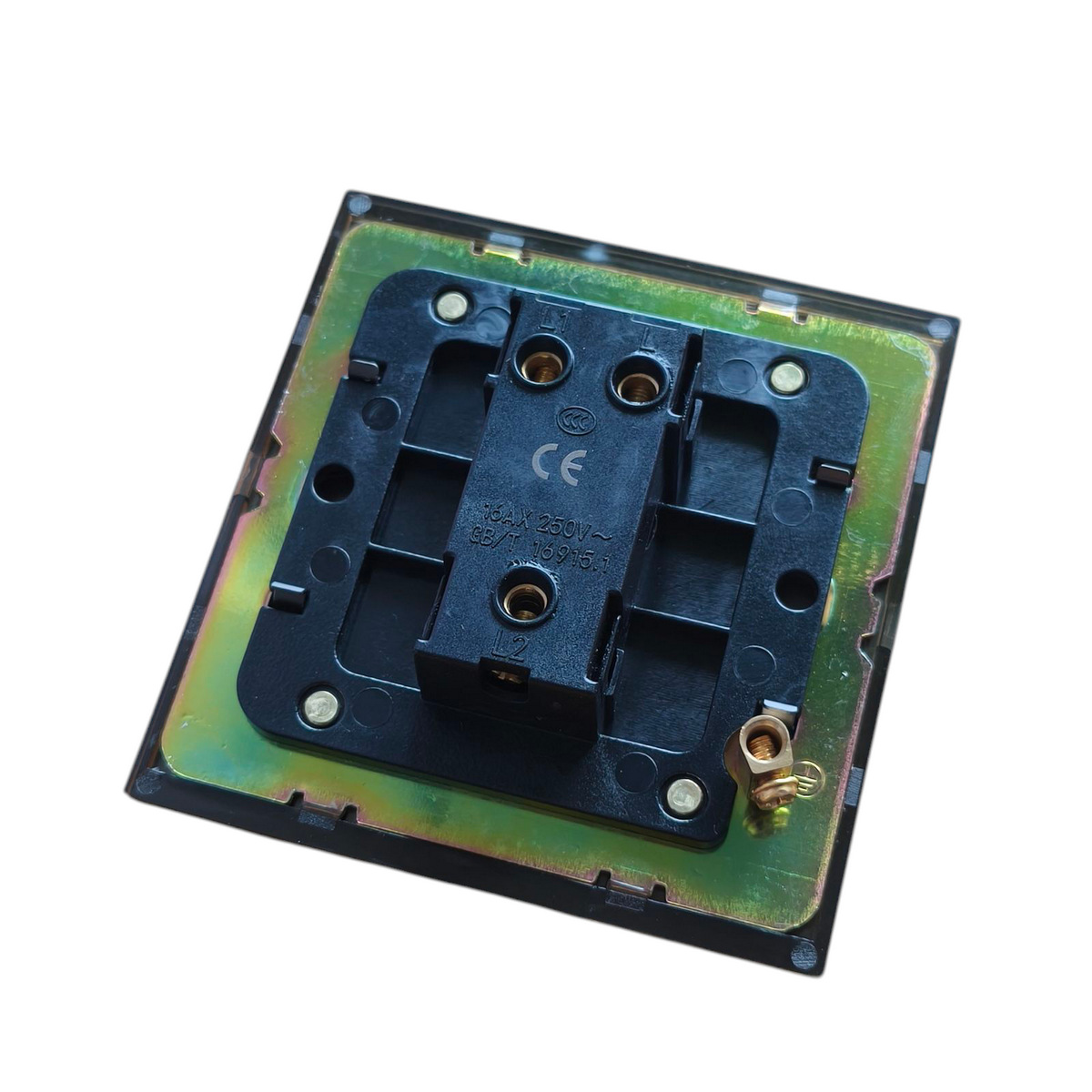 Дизайнерский выключатель / звонок Aura Медь браш, BACDBT Bonze Дизайнерский выключатель / звонок Aura Медь браш, BACDBT Bonze